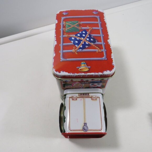 Snow Cone Food Truck Metal Tin ROLLING WHEELS Like New Blizzard Buster - Picture 6 of 11